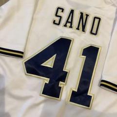 オリックスバファローズ　ブランドンディクソン　ユニフォーム　Lサイズ　未使用 オリックスバファローズ 佐野皓大 ユニフォーム Lサイズ 未使用