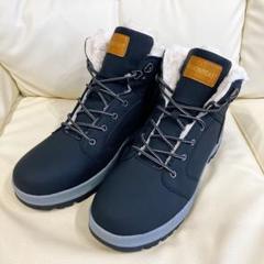 29cm❣️スノーブーツ メンズ 防水 防寒 スニーカー 裏起毛 ブラック
