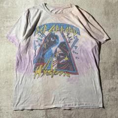 古着Def Leppard Hysteria バンドTシャツ タイダイ XL
