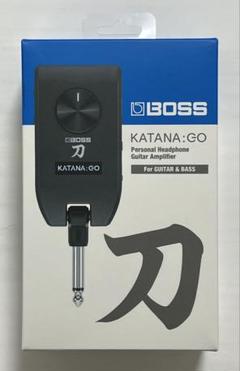 【新品未開封】BOSS KATANA GO ヘッドホンアンプ 刀GO カタナゴー 実機レビューあり】BOSS KATANA:GO｜BOSSならではの機能を備えた
