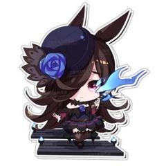 ウマ娘 アクリルキーホルダー アクキー ライスシャワー