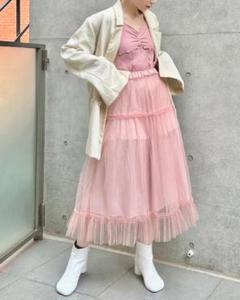 POPPY 花柄ロングスカート　あさギーにょ POPPY 花柄ロングスカートあさギーにょ