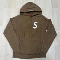 2025年最新】supreme sロゴ パーカー ブラウンの人気アイテム
