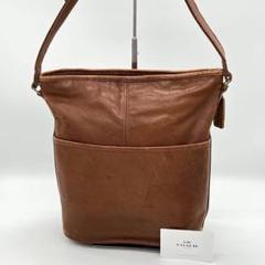 【良品】OLDCOACH ポシェット サコッシュ ショルダーバッグ バケツ型