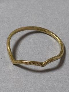 GICLAT SMALL WAVE Ring k18YG 波13号 美品 - メルカリ