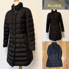 MOORER ムーレー カシミヤ混 ロング ダウンコート 44 - メルカリ