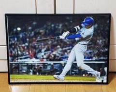 祝ドジャース大谷翔平 2024年MVP獲得！A3サイズポスターフレーム付き⑤