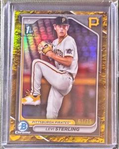 1st Bowman Chrome Levi Sterling 75シリ
