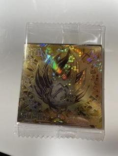 ダブルゴールドスペシャル　裏面　ゴジータ ドラゴンボール超戦士シールウエハースダブルゴールドスペシャル