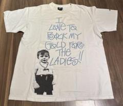 トップス stussy ROCK MY GOLD STUSSY rock my gold Tシャツ 名作 ビンテージ - メルカリ