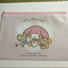 サンリオ　マイメロ　ファスナーケース　DAISO