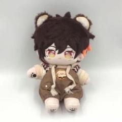 【miHoYo公認】着せ替えぬいぐるみ　鍾離/衣装セット GGenDoll 原神グッズ ショウリ先生 着せ替えぬいぐるみ 20cm本体
