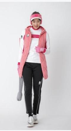 一度のみ使用　美品archivio ピンク ノースリーブベスト アルチビオ 一度のみ使用 美品archivio ピンク ノースリーブベスト