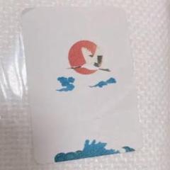 ドアカーテンのれん 目隠し 間仕切り ロング 暖簾 鶴 ツル 日本 和風