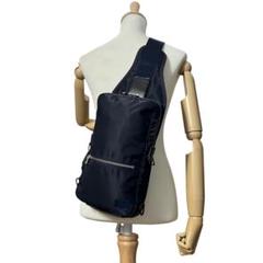 PORTER LIFT リフト スリングショルダーバッグ ボディバッグ ネイビー