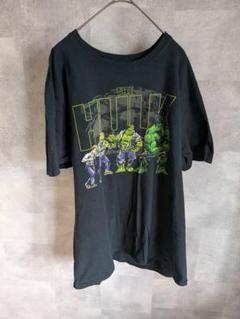 MARVEL　マーベル　ハルク　ブラック　Tシャツ　半袖　XL