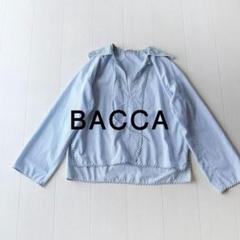 トゥモローランド BACCA 2,5万円 セーラーカラーブラウス ストライプ柄