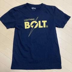 90s USA製　ライトニングボルト　BAJA Tシャツ　黒　Lサイズ Lightning Bolt - 【希少】90s VINTAGE LIGHTNING BOLT T-SHIRT