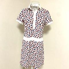 adabat ワンピース　マグカップ柄 サイズ38 Mサイズ　ゴルフウェア