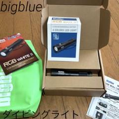 値下げ【bigblue RGB White LIGHT II ダイビングライト】