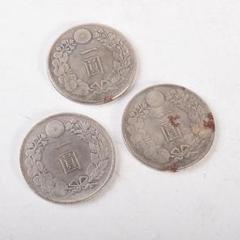 【美品】明治時代　銀貨　7枚