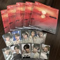 TXT アルバムafterglow ver. 5set ラキドロ 特典トレカ付き