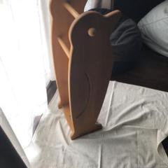 小鳥のスリッパラック 四国工芸 国産家具 天然木 森のサーカス 美品 四国工芸 森のサーカス スリッパラック 木製 小鳥