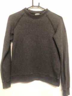 AURALEE グレー サイズ:1 BACK WOOL SWEAT スウェット