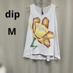 dip フラワーAラインチュニック