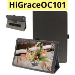 HiGraceOC101 8コア丸いカメラ仕様用ケース黒 スタンド機能付き