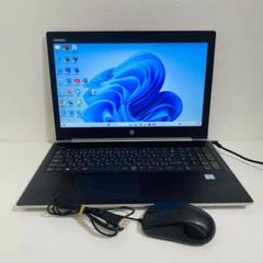 Y650 HPノートパソコン WEBカメラSSD高速Windows11オフィス付