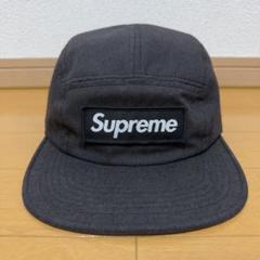 Supreme NYCO Twill Camp Cap Black - FW17 - US