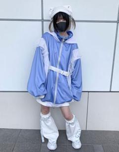 ililil ぬたコラボ ジャージセットアップ ジャージ上下 ホワイト ililil ぬたコラボ ジャージセットアップ ジャージ上下 ホワイト