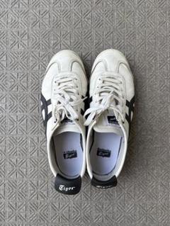 【onitsuka tiger】新品未使用✨Mexico 66 25cm Onitsuka Tiger代表作 MEXICO 66に高密度ナイロン採用した新作