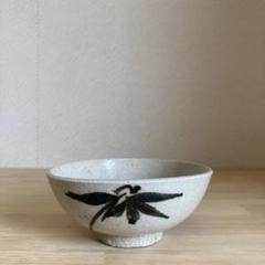 台湾の骨董品　花模様　陶器　茶碗