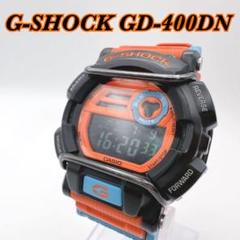 希少 G-SHOCK GD-400DN ブラック オレンジ ダスティ・ネオン 希少 G-SHOCK GD-400DN ブラック オレンジ ダスティ・ネオン