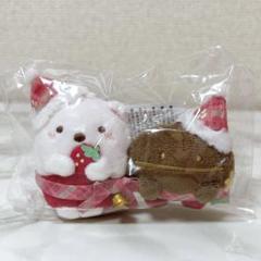 【新品・タグ付】すみっコぐらし しろくま ケーキ クリスマス てのりぬいぐるみ 新品タグ付き すみっコぐらし クリスマス てのりぬいぐるみ