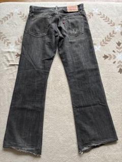 Levi's 527 ダークグレー フレアデニム W30 L32