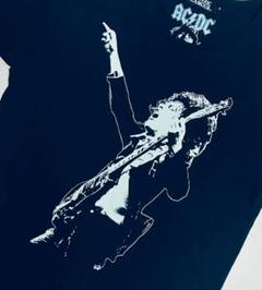 HYSTERIC GLAMOUR ヒステリックグラマー AC/DC バンドT S