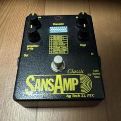 Tech 21 SansAmp エフェクターclassicロゴ無し本物の初期型