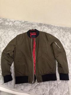 ZARA グレー MA-1 フライトジャケットSサイズ ZARA MA1 フライトジャケット グレー Mサイズ 希少カラー - メルカリ