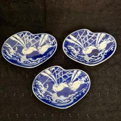 骨董品　染付　⬜︎福　うさぎ　兎図　柳図　三客　茶器　ぐい呑　時代物 Yahoo!オークション -「古染付 杯」の落札相場・落札価格