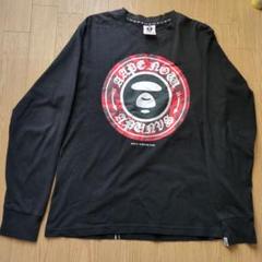 A BATHING APE レインボー 長袖Tシャツ ジェネラル期 A BATHING APE レインボー 長袖Tシャツ ジェネラル期