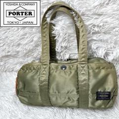 ✨美品✨ ポーター タンカー ミニボストン セージグリーン Sサイズ カーキ PORTER ポーター タンカー ミニボストンバッグ カーキセージ