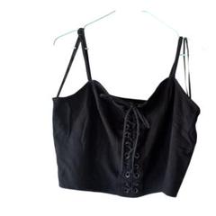 FOREVER 21+ レースアップキャミソール US 2K