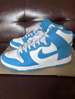 NIKE ダンクハイ　28.5 青✖️白 楽天市場】NIKE DUNK HI ホワイト ネイビー（メンズ靴｜靴）の通販