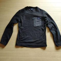 希少✨パタゴニア R1エアクルー M BLK ブラック BLACK patagonia メンズM R1エアクルー ブラック（R1フリース