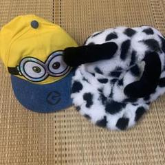 ディズニーと、usjで買った帽子です!