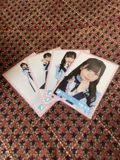 日向坂46 齊藤京子 生写真 紅白衣装 4種コンプ