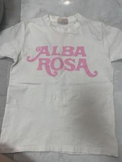 美品 アルバローザ Tシャツ 最終値下げ ar102】ALBA ROSA／ アルバローザ 定番プリントTシャツ 黒緑